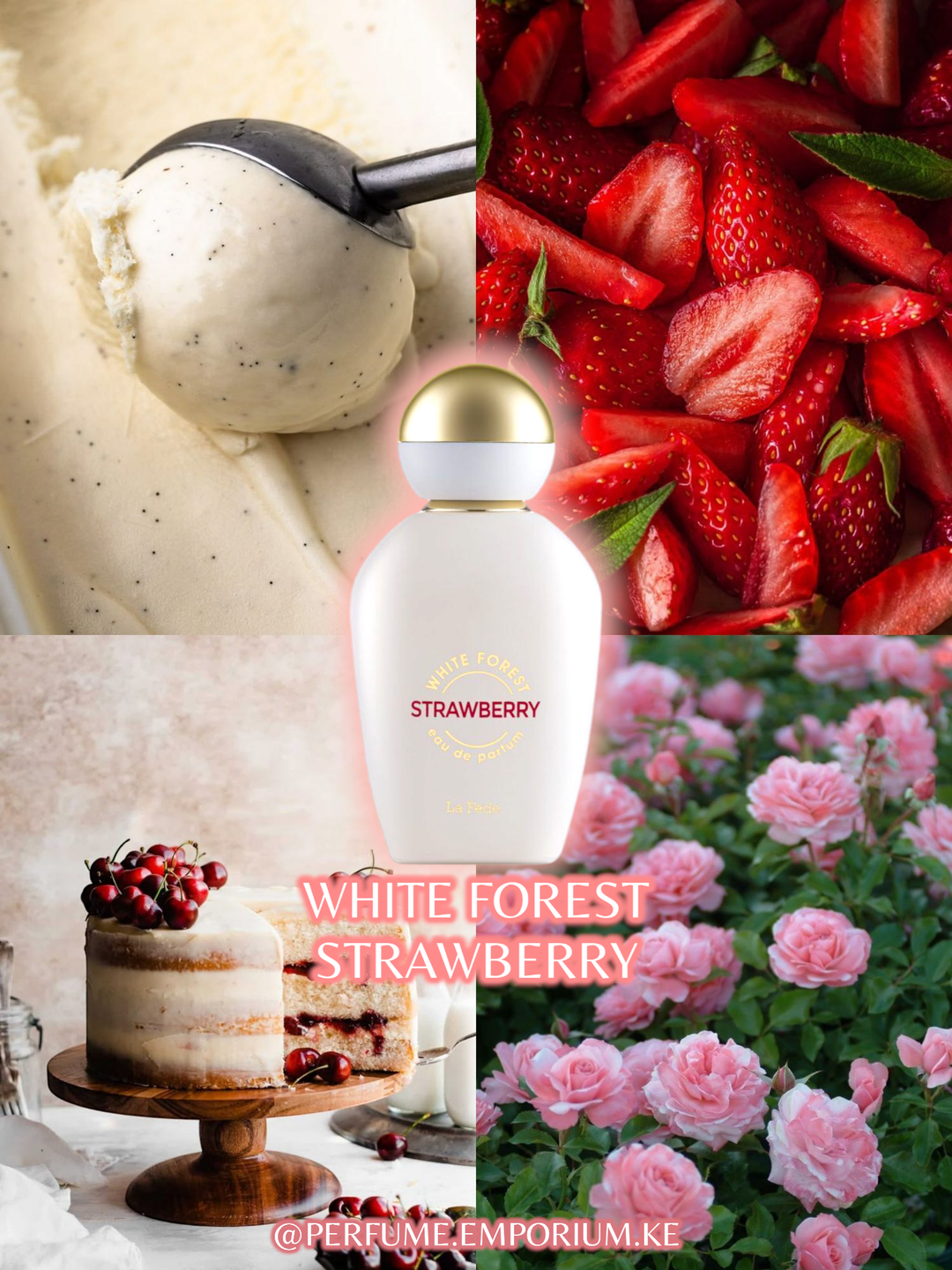 WHITE FOREST STRAWBERRY
