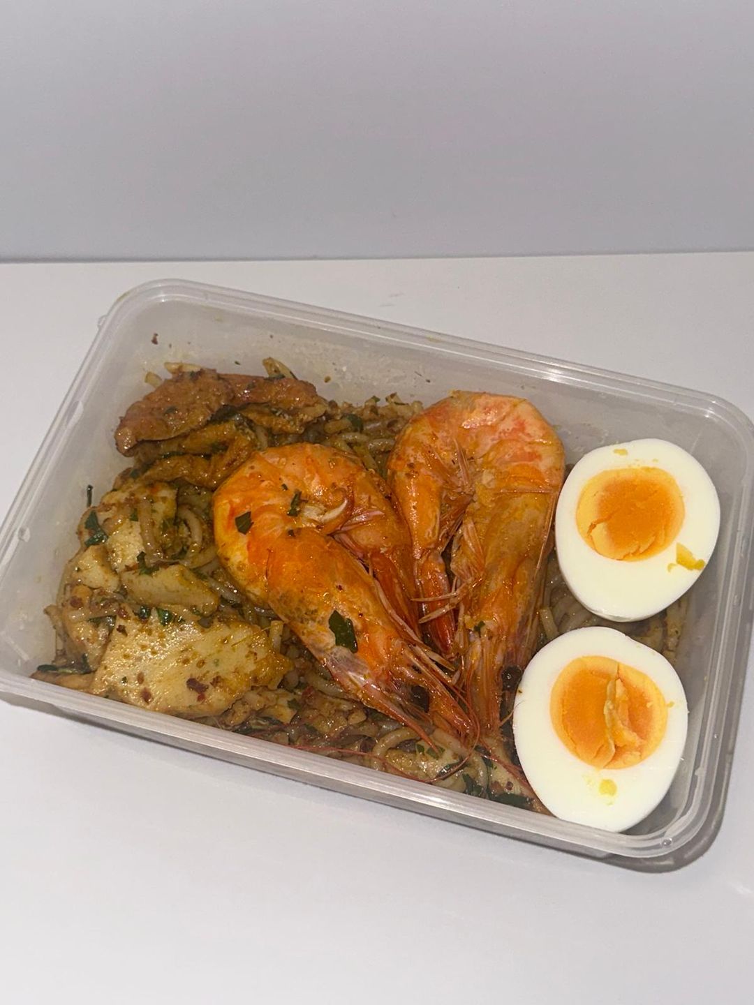 Dry laksa