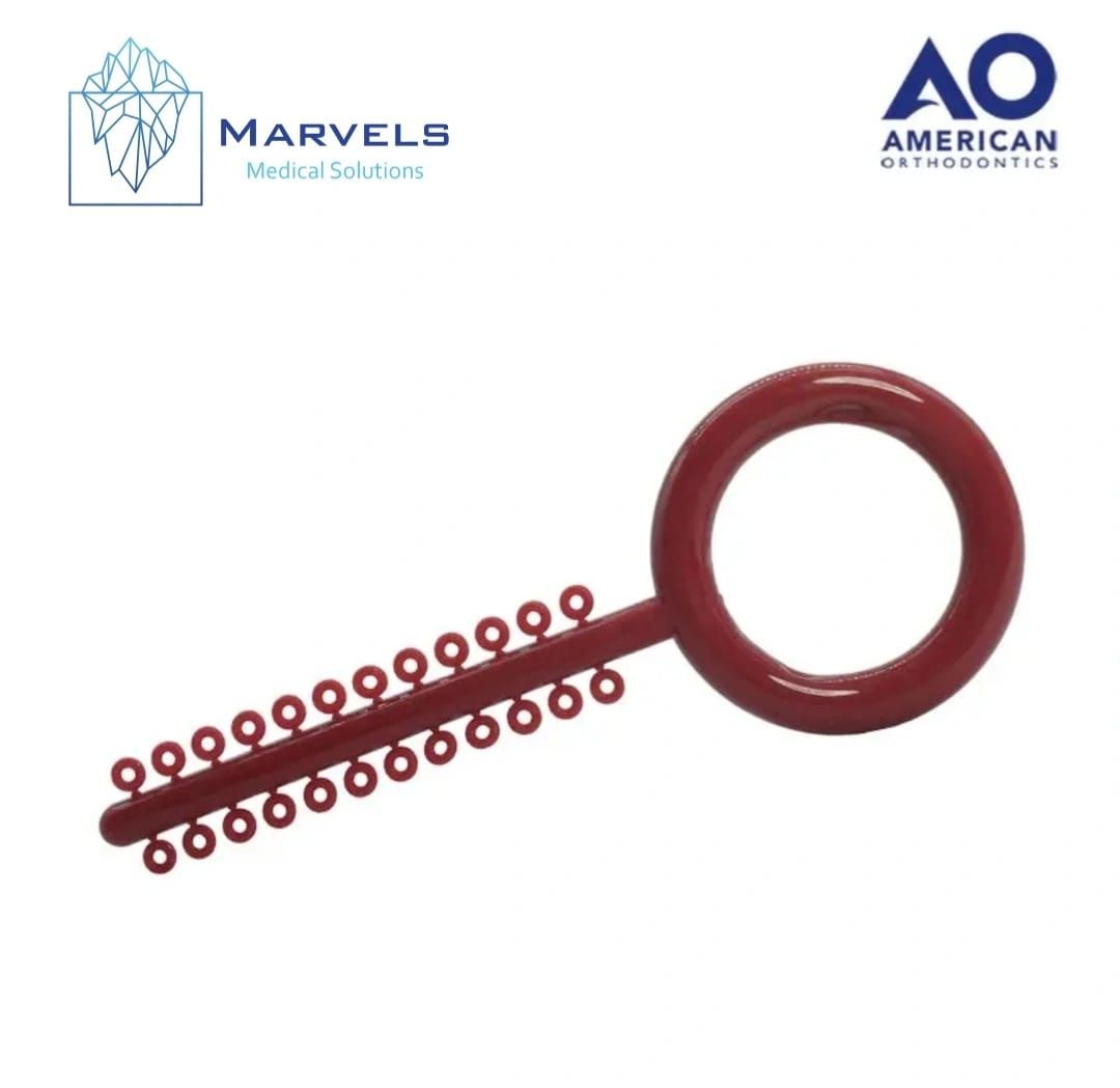 PLASTIC LIGATURES UNI-STICK BURGUNDY