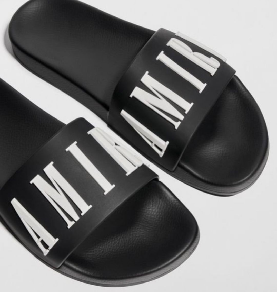 Amiri pool rubber slides 