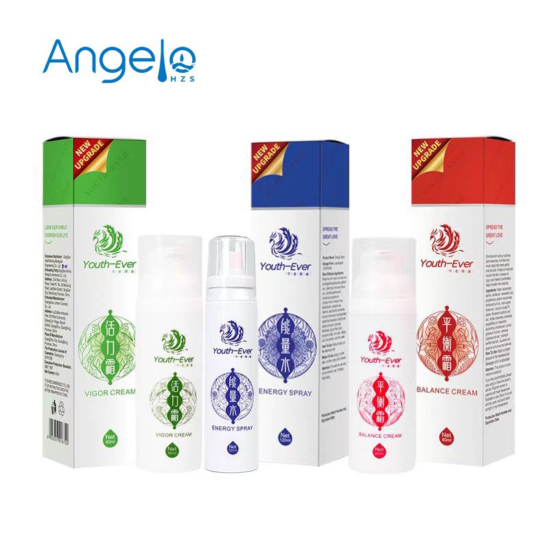 3 Produits phares - CRÈME VIGOR, CRÈME ÉQUILIBRE ET SPRAY ÉNERGETIQUE
