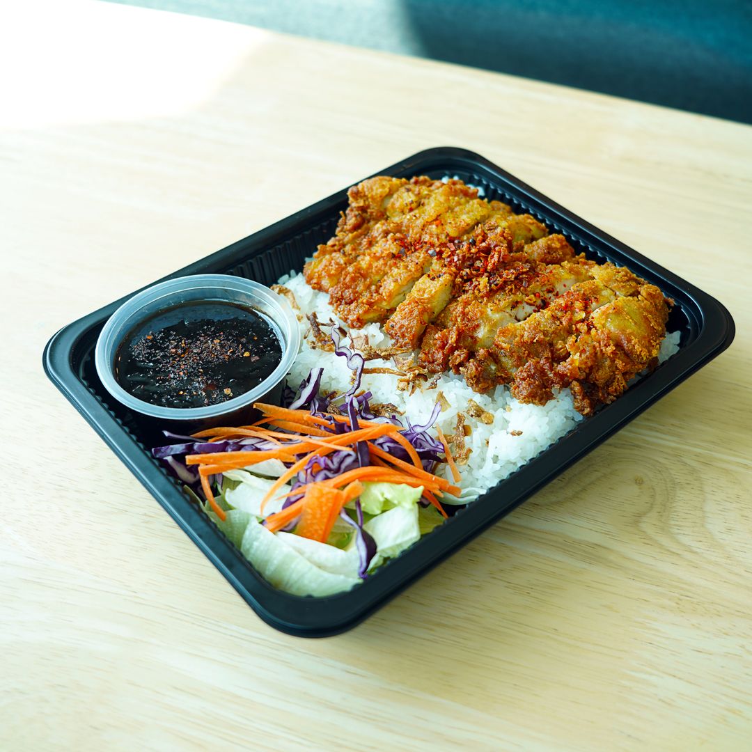 Ayam Kicap with Rice