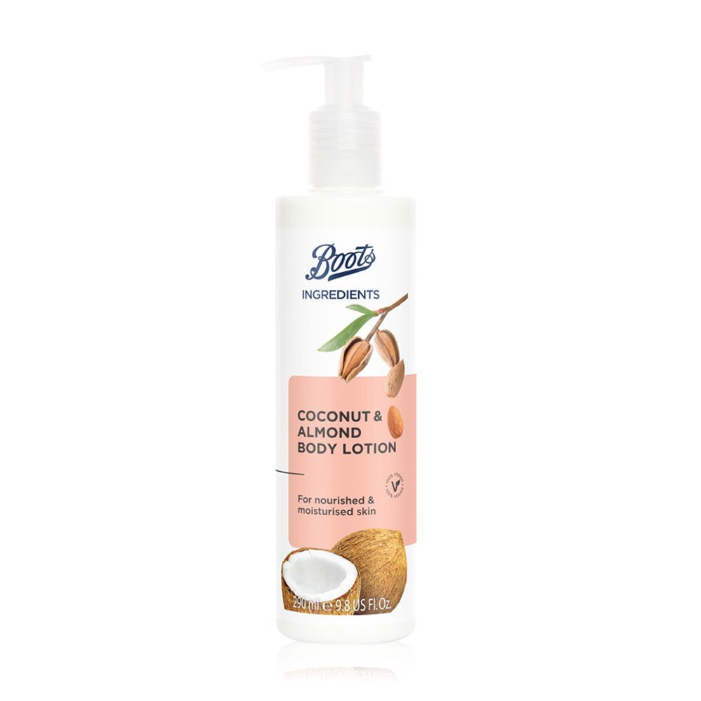 Boots Ingredients Series: Coconut & Almond Body Lotion 290ml