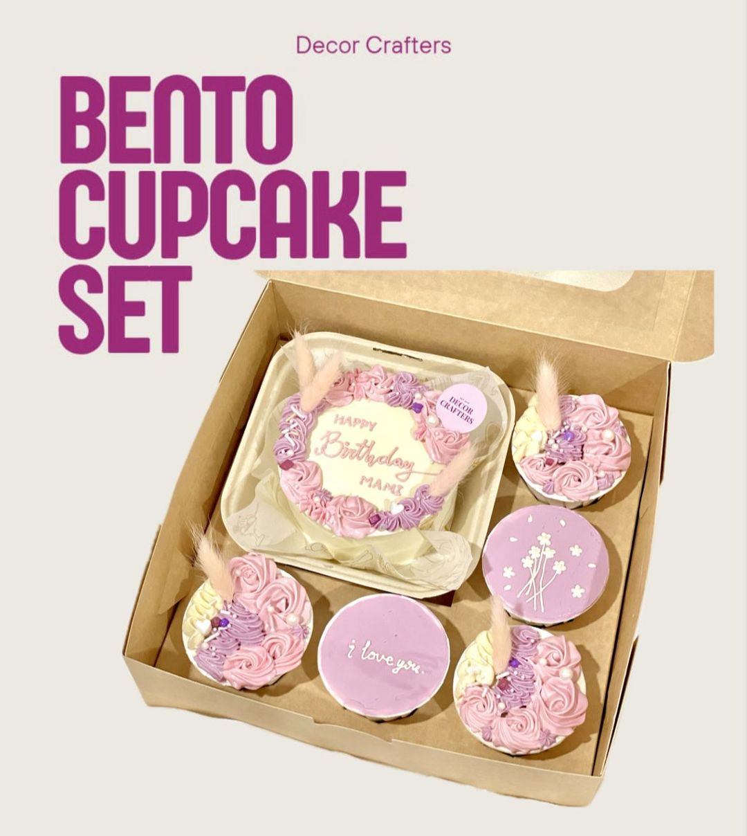 Bento 5 Cupcakes