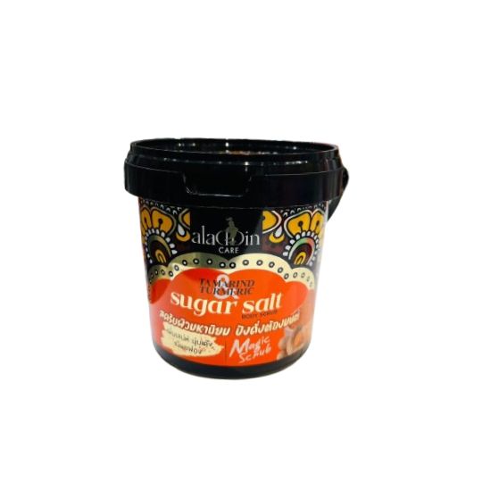 A Bonne Aladdin Care Sugar Salt Scrub (600g) - Turmeric (Orange)