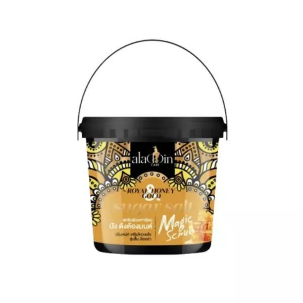A Bonne Aladdin Care Sugar Salt Scrub (600g) - Gold (Yellow)
