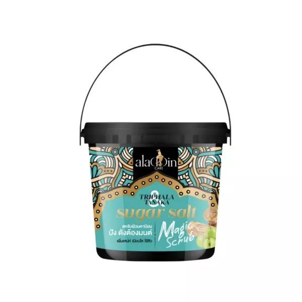 A Bonne Aladdin Care Sugar Salt Scrub (600g) - Thanaka (Green)