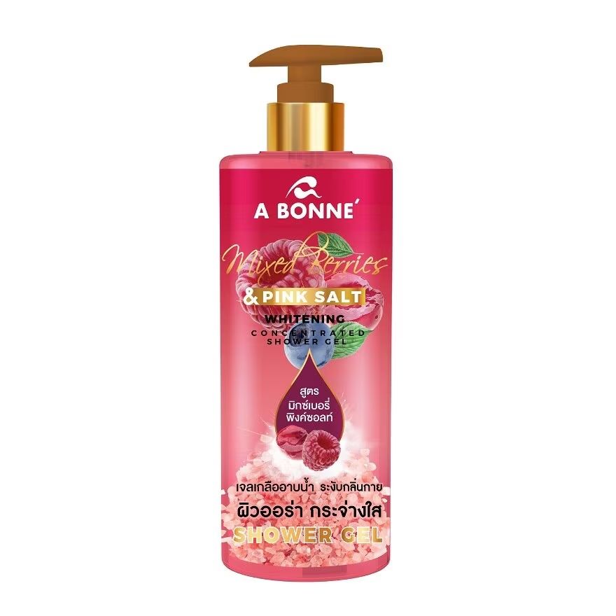 A Bonne Concentrated Shower Gel (500ml) - Pink Salt