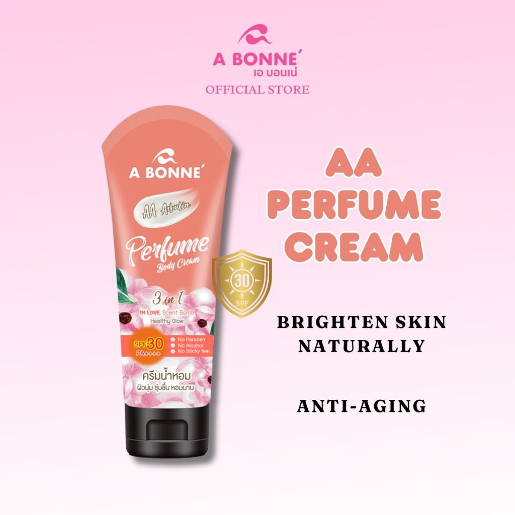 A Bonne Perfume Body Cream SPF30 PA++++ (200ml) - AA Arbutin