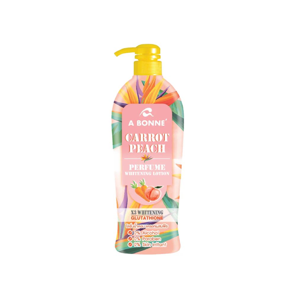 A Bonne Perfume Whitening Lotion (500ml) - Carrot Peach
