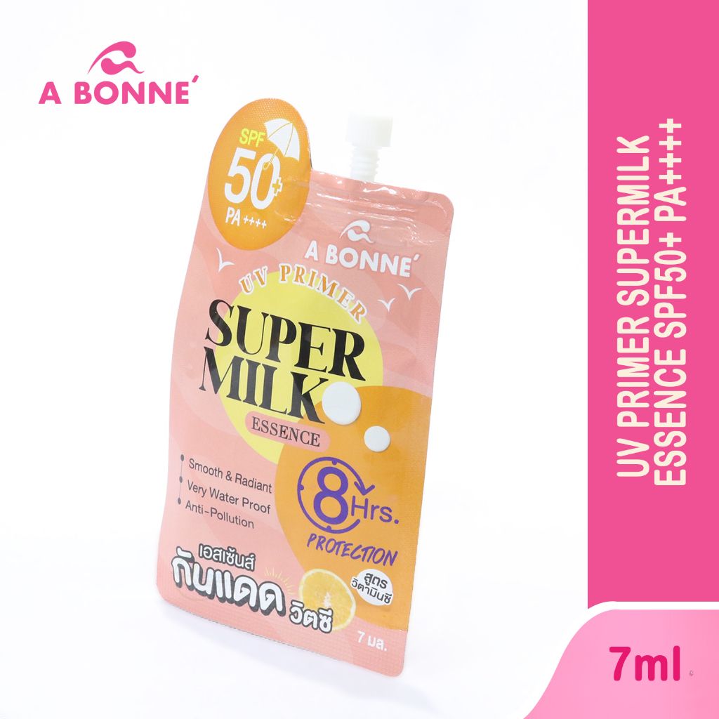 A Bonne UV Primer Super Milk Essence SPF50+ PA++++ 7ml (box of 6)