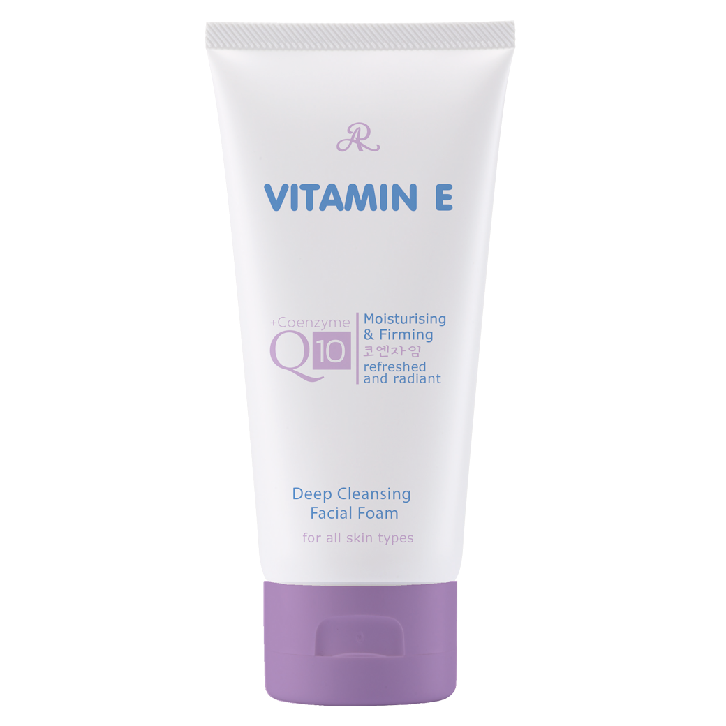 AR Aron Vitamin E + Coenzyme Q10 Facial Foam (190g)