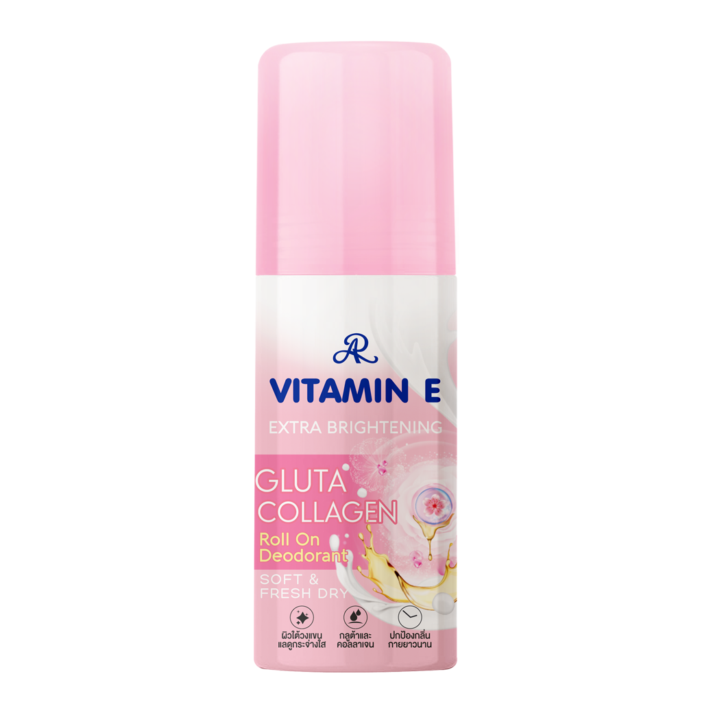AR Aron Vitamin E Gluta Collagen Roll On (60ml)