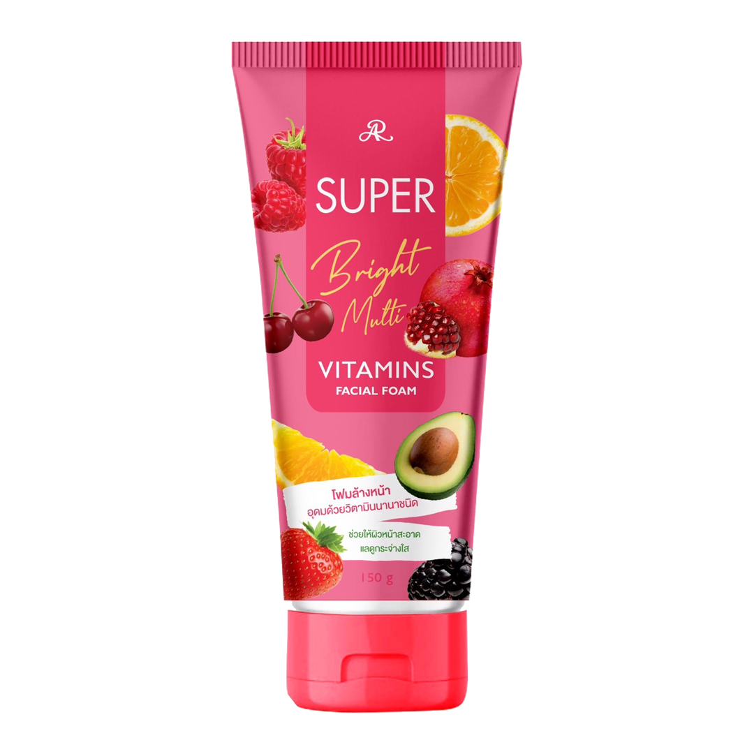 AR Aron Vitamin E Super Bright Multi Vitamins Facial Foam