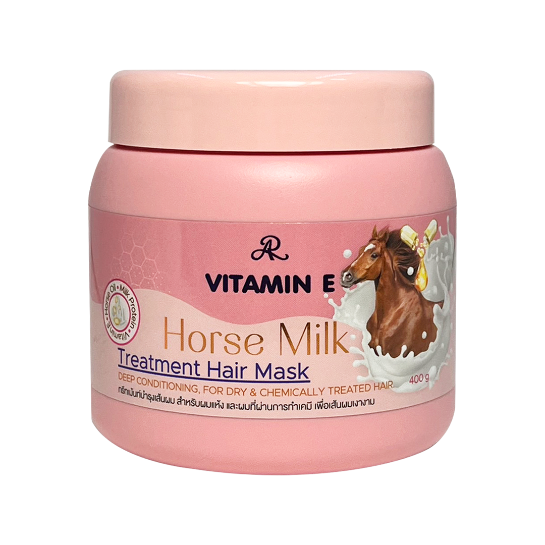 AR Aron Vitamin E Treatment Hair Mask Plus (400g) - Horse Milk