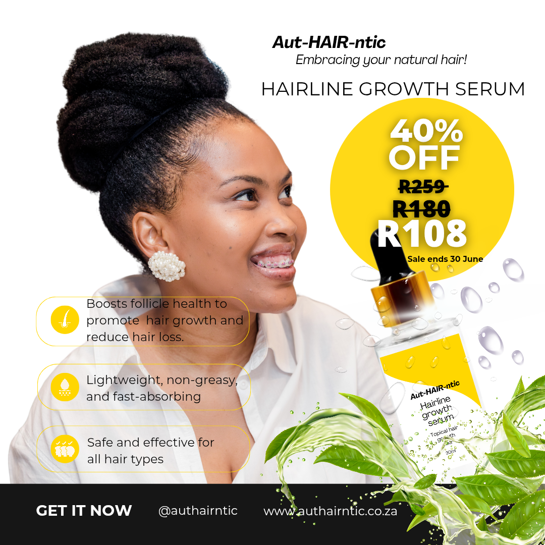 Aut-HAIR-ntic Hairline Growth Serum 30ml