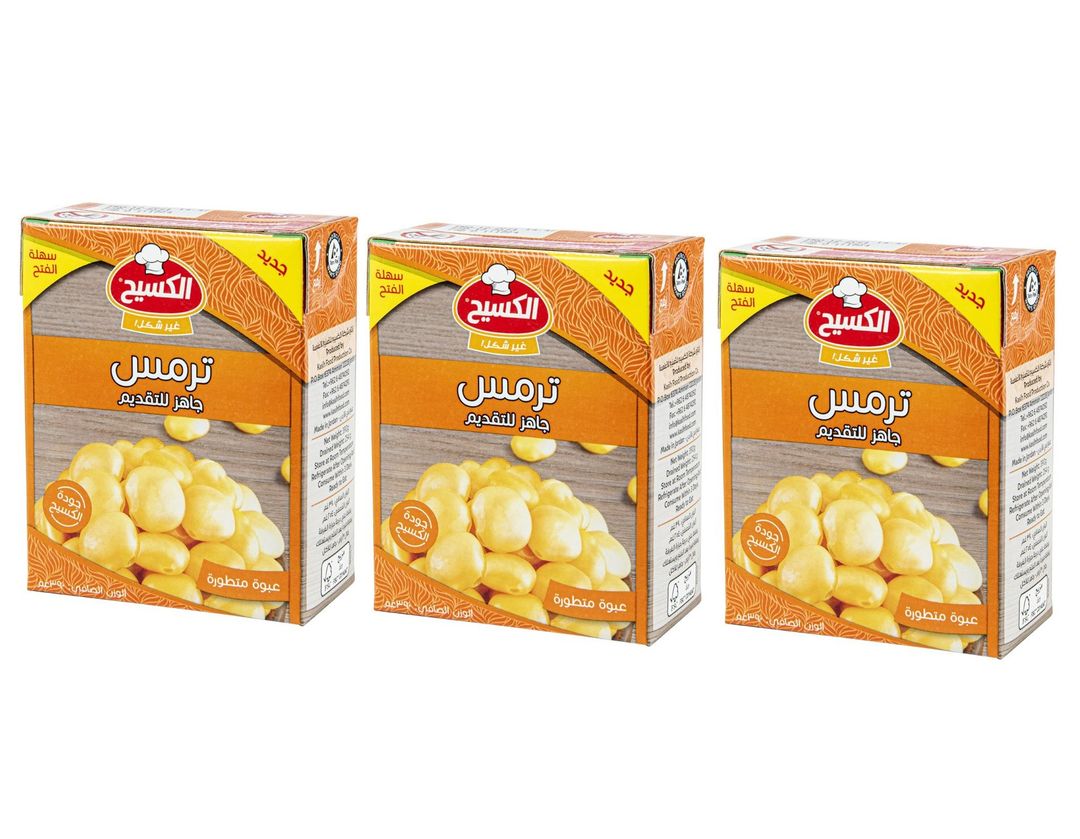 الكسيح ترمس جاهز للتقديم 390 غم 2+1