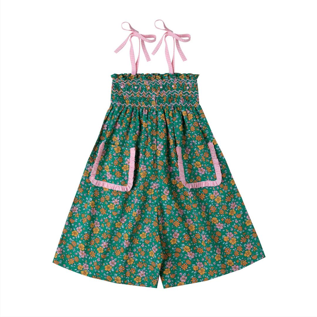 *Pre-order* Enola Smock Jumpsuit (Florale)