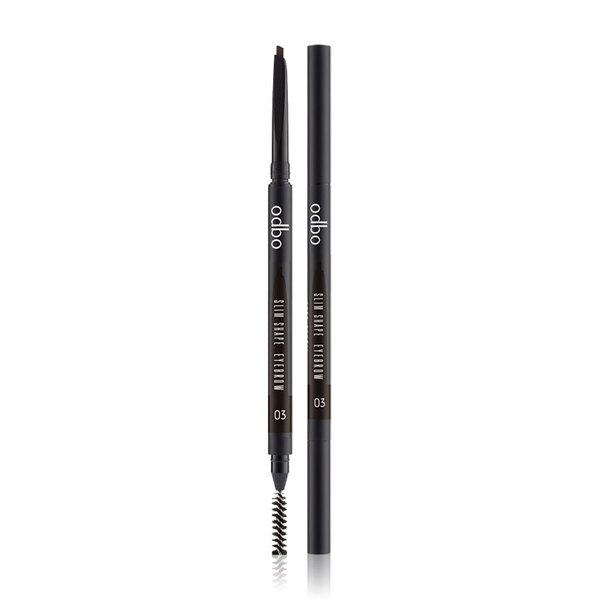 Odbo Slim Shape Eyebrow Auto Pencil - #03 Dark Brown