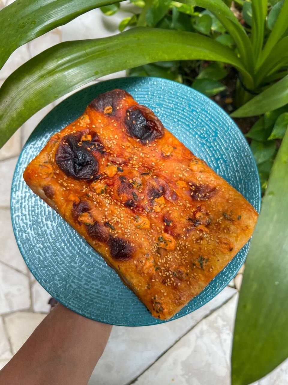 Gochujang Garlic Focaccia
