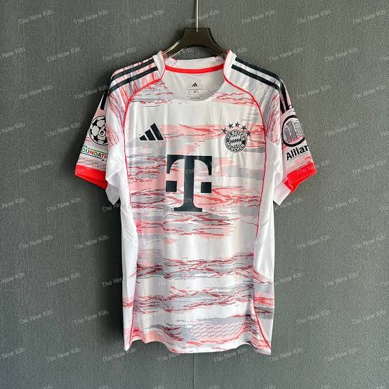 Fc Bayern 2025/26 Away Shirt (White)