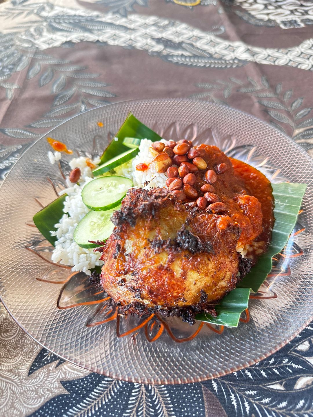 Nasi Lemak Ayam Berempah