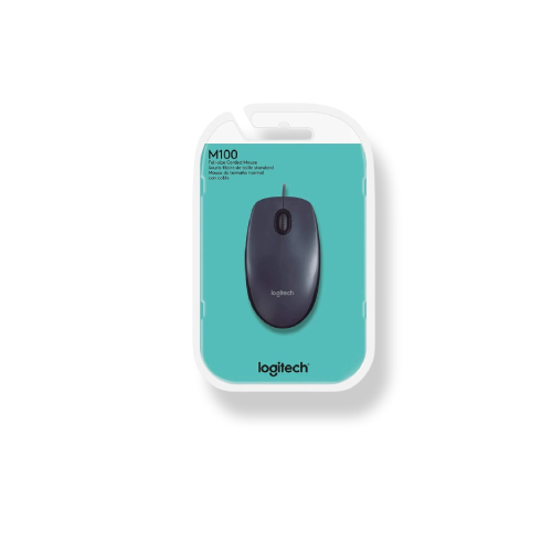 Logitech M100 Wired USB Mouse 