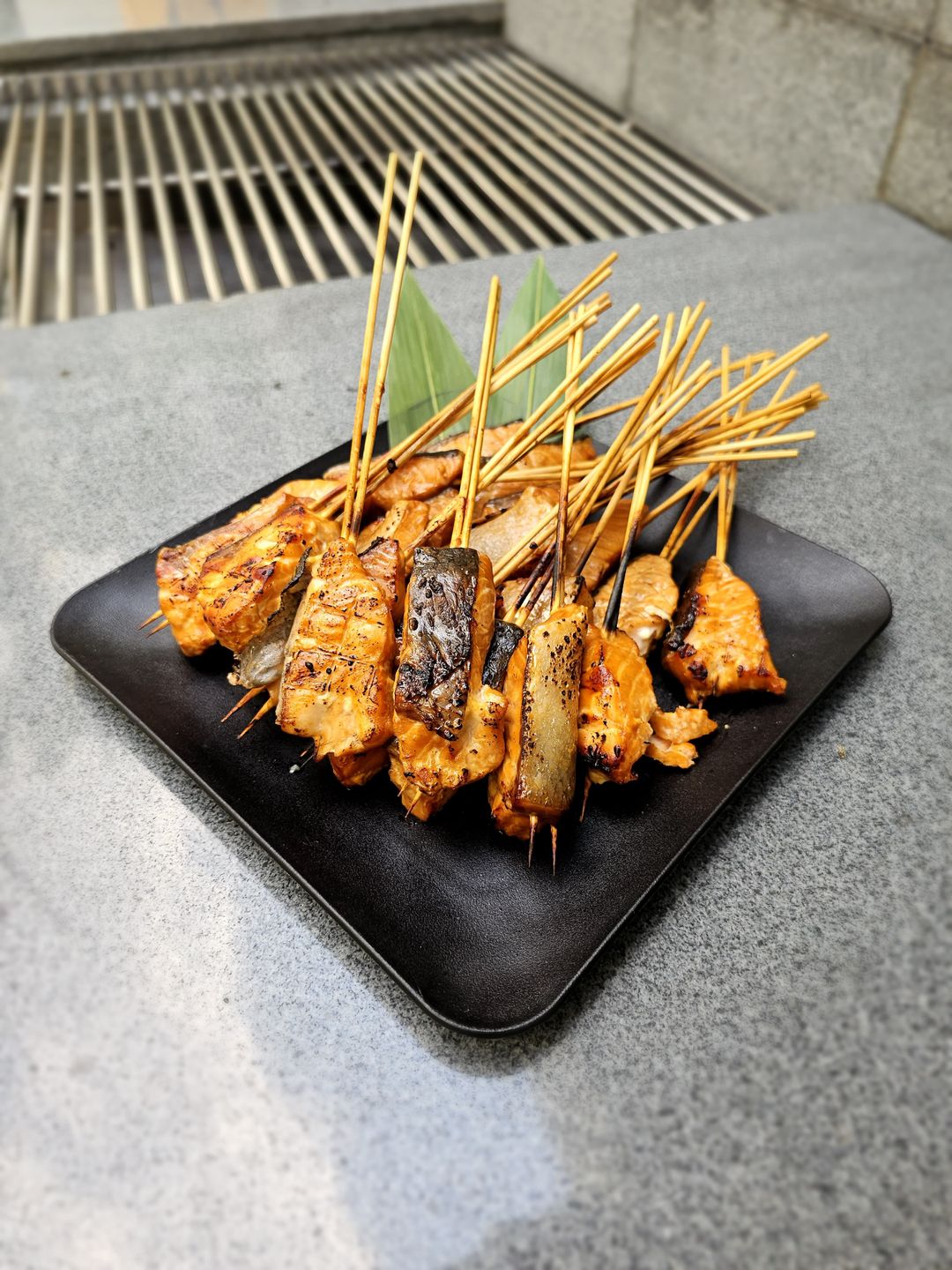 Salmon Teriyaki Skewers