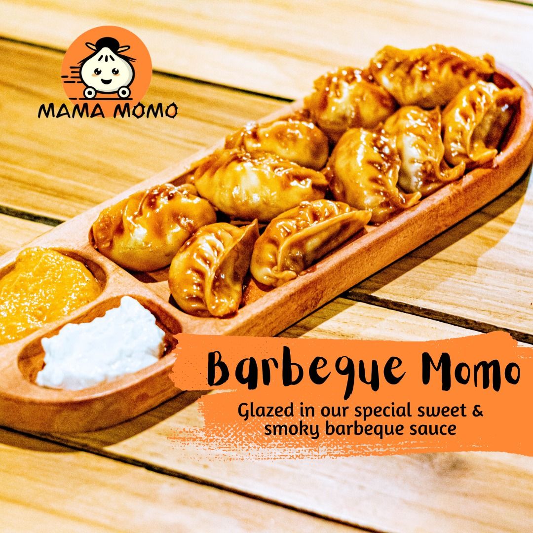Barbeque Chicken Momo