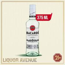 BACARDI SUPERIOR WHITE RUM 375ML