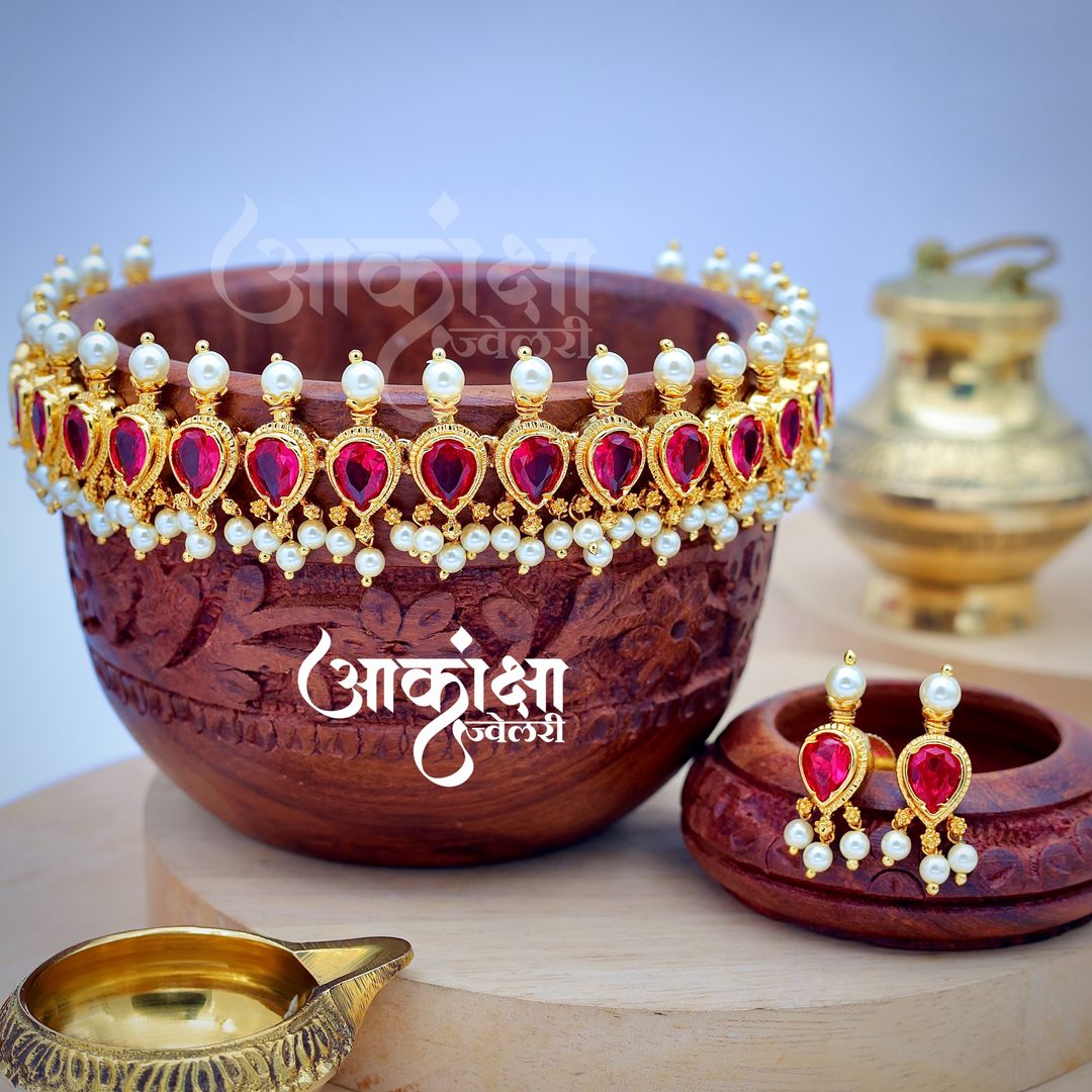 Rukhmini Ruby White Chinchpeti