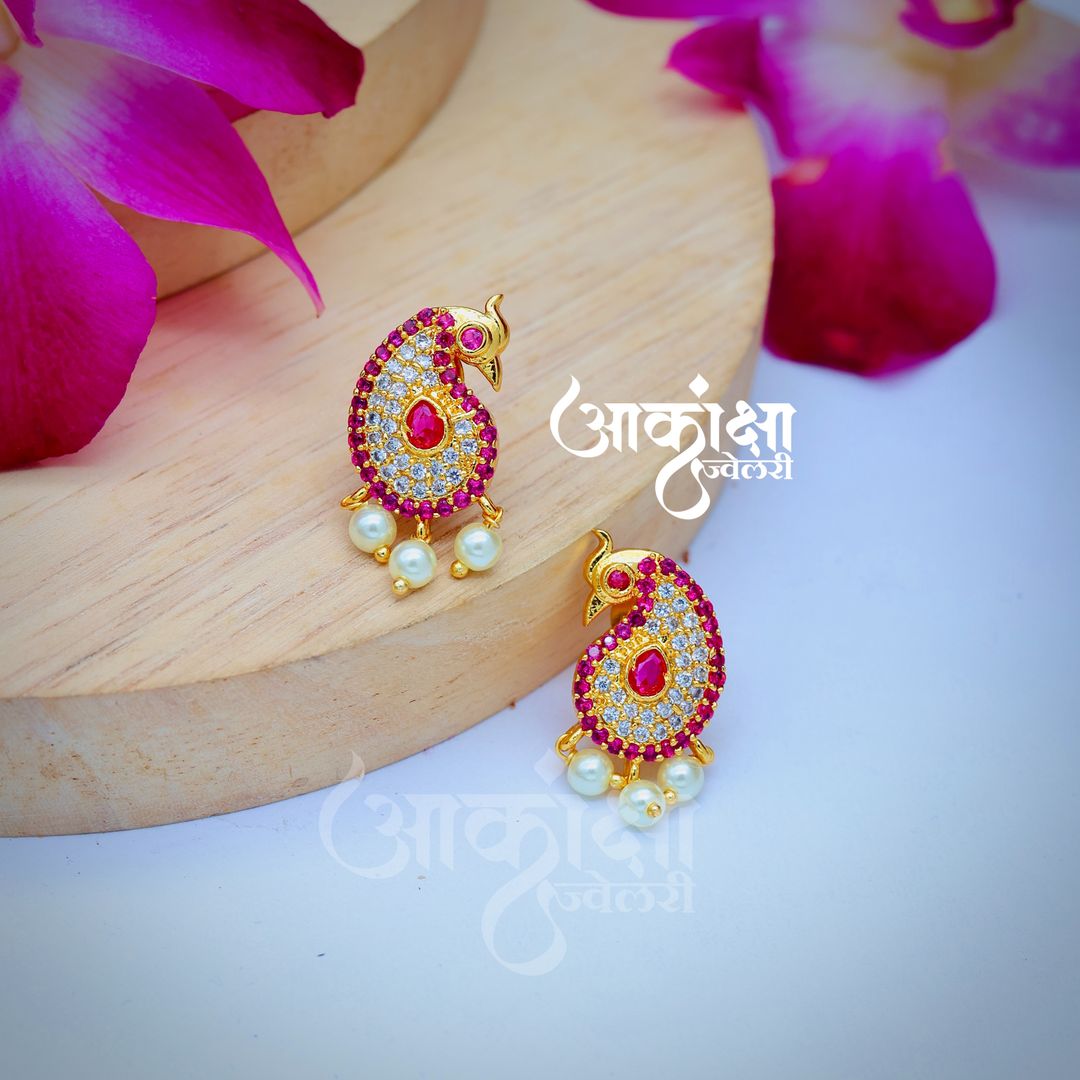 Mayur-Kudi Earrings