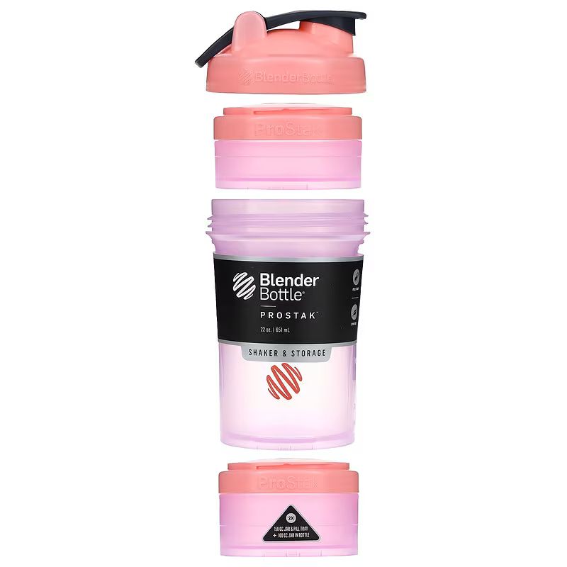 BLENDERBOTTLE 22OZ PROSTAK FULL-COLOR PINK