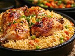 tchep au poulet de chez sali route agence MTN  