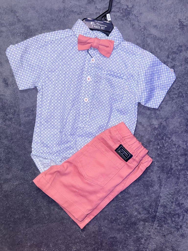 2 pcs boy set (6-9 Months)