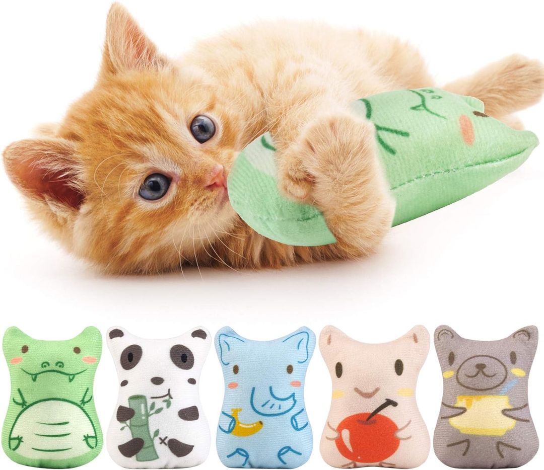 JUGUETES DE PELUCHE DE HIERBA GATERA PARA GATOS