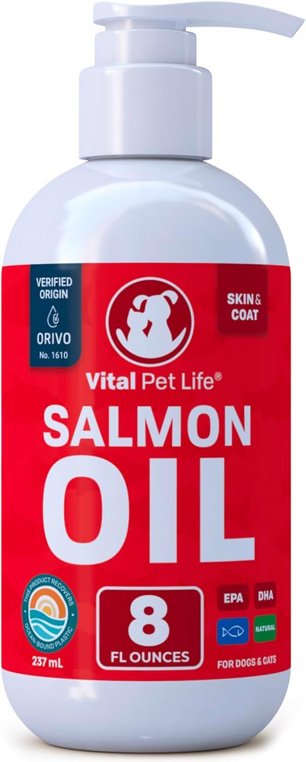 ACEITE DE SALMON PARA GATOS CON OMEGA 3 EPA 8OZ.