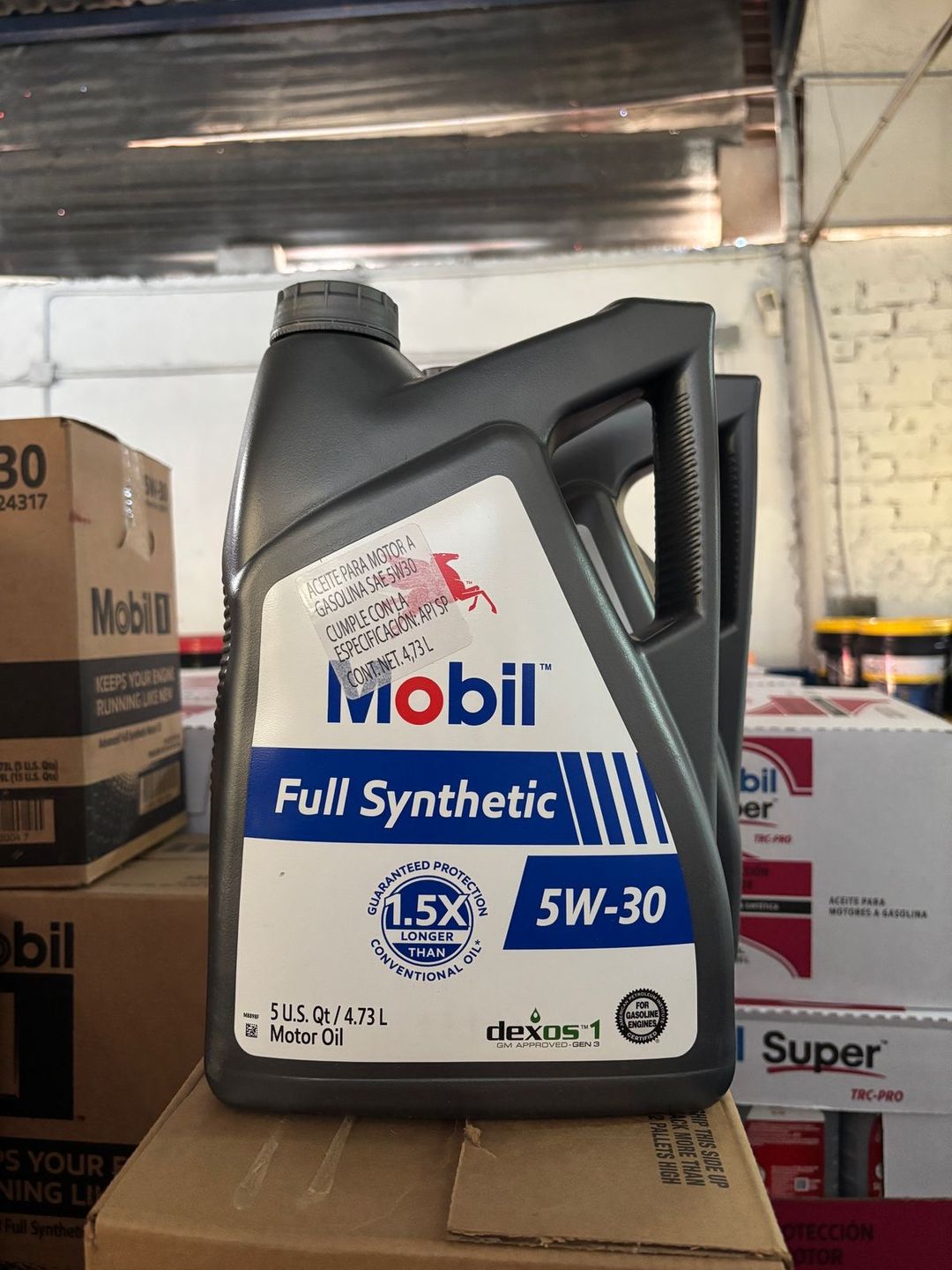 Garrafa Mobil Full Syntetic 5w30