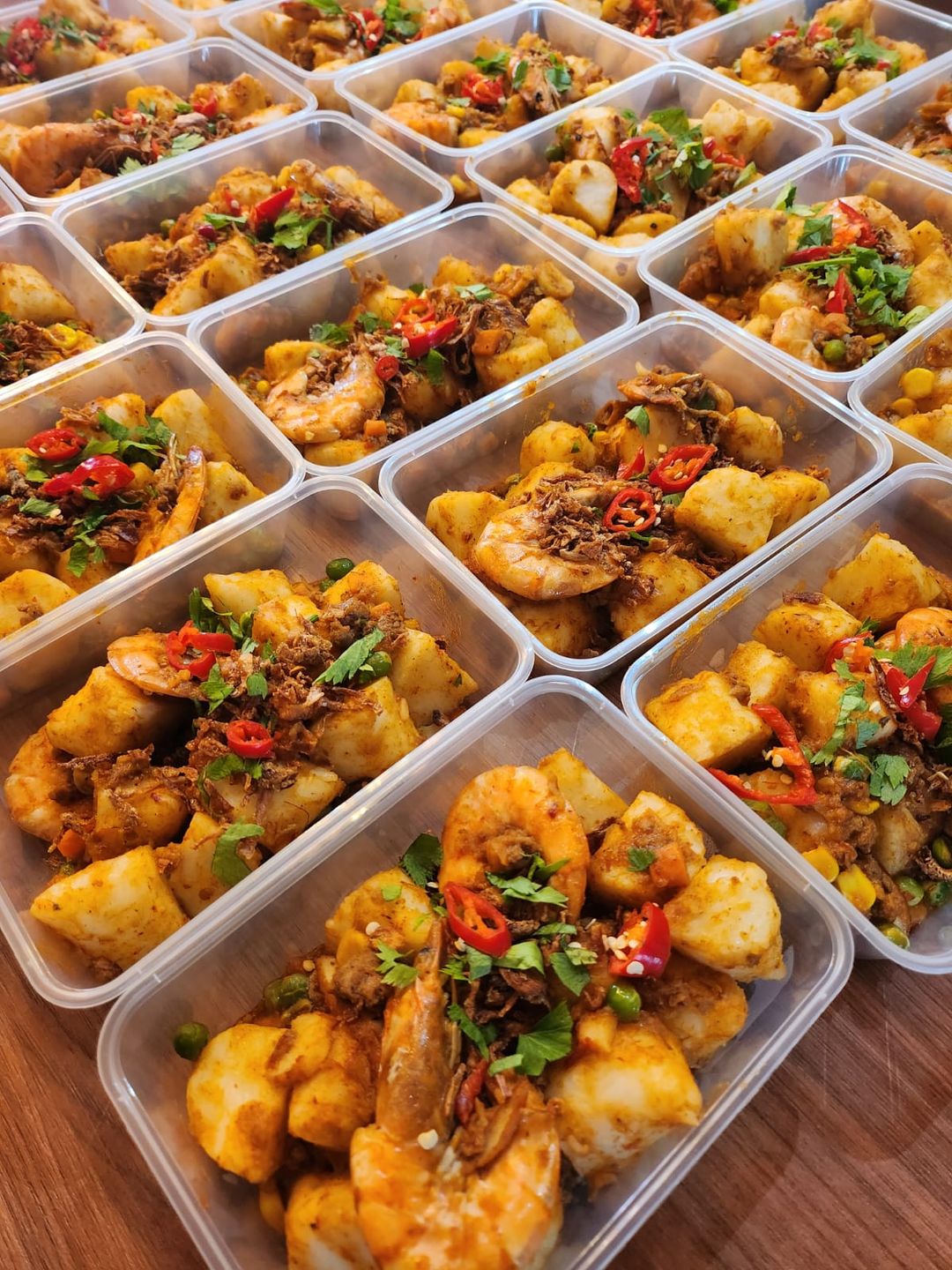 Lontong Goreng Minced Beef
