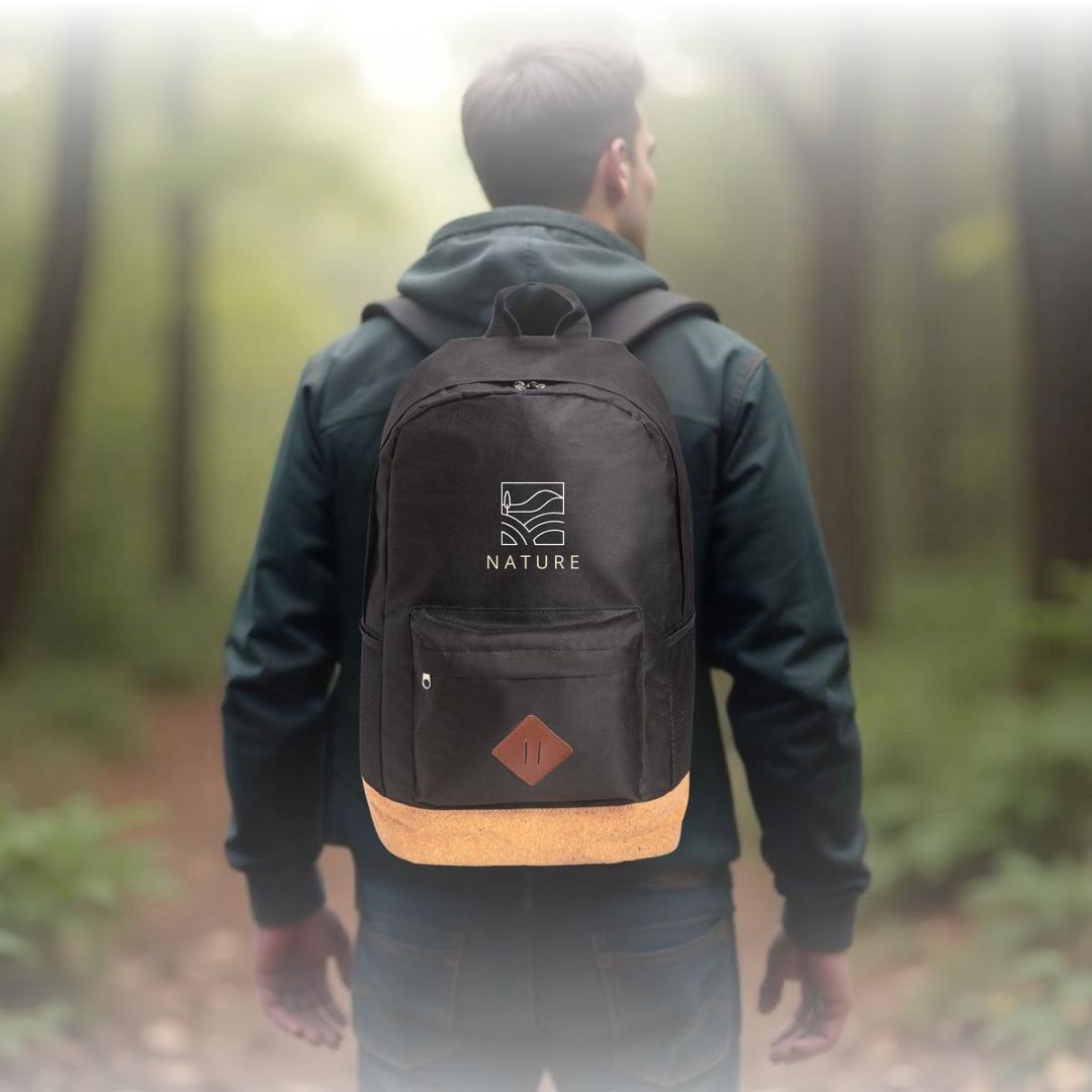 Halstead Cork Backpack - Navy
