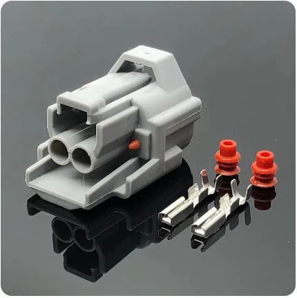 2 Pin Waterproof Fuel Injector Connector Plug for Subaru and Mazda (10007206)