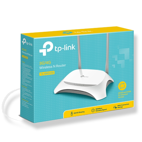  TP LINK 3G/4G ROUTER TL-MR3420 
