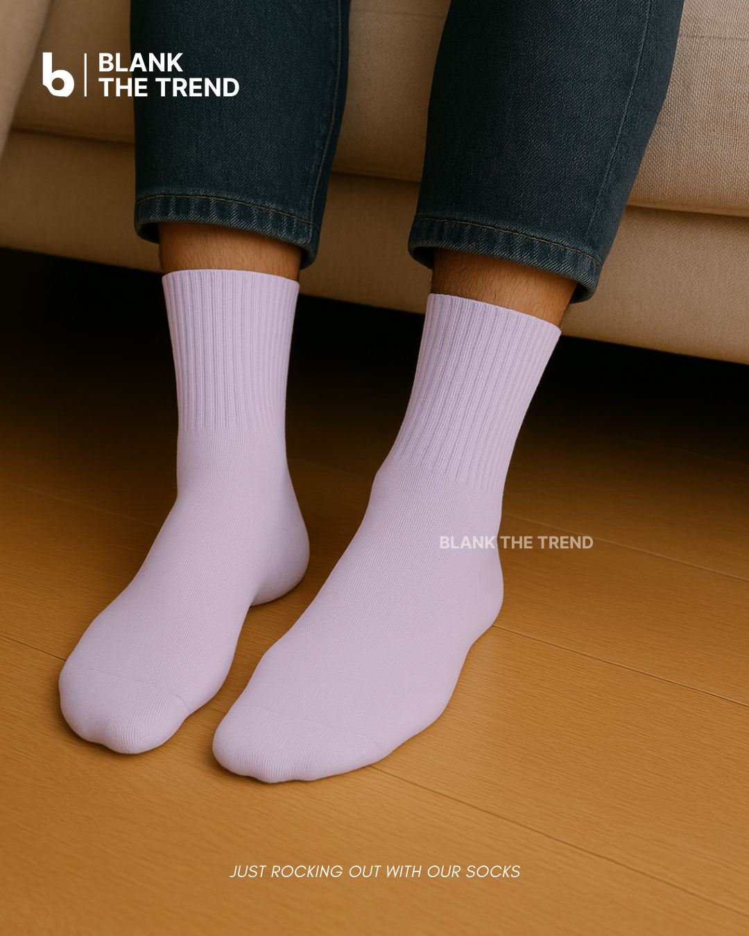 Lilac - Basic Socks