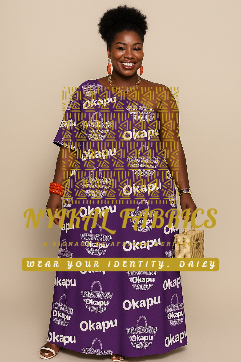Okapu Purple Dress