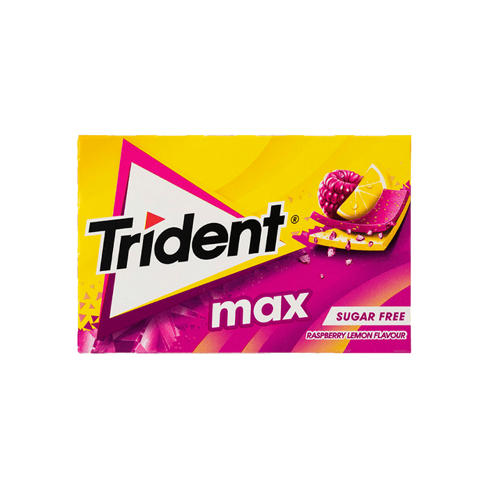 Trident Max Limão/Framboesa 27g