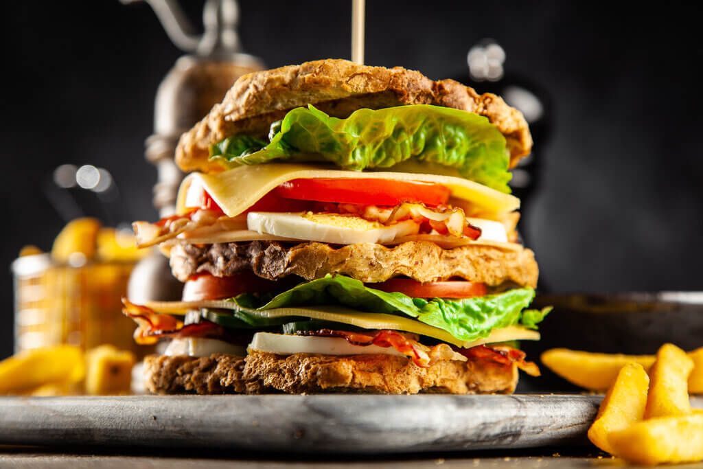 Club Burger - & Chips