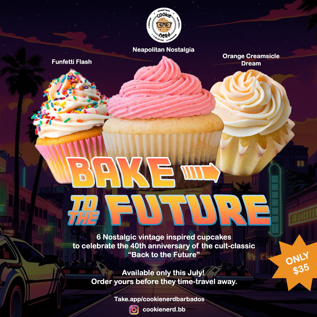 Bake to the Future Cupcake Special