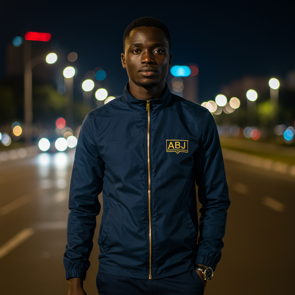 Veste légère “Abidjan Nights”