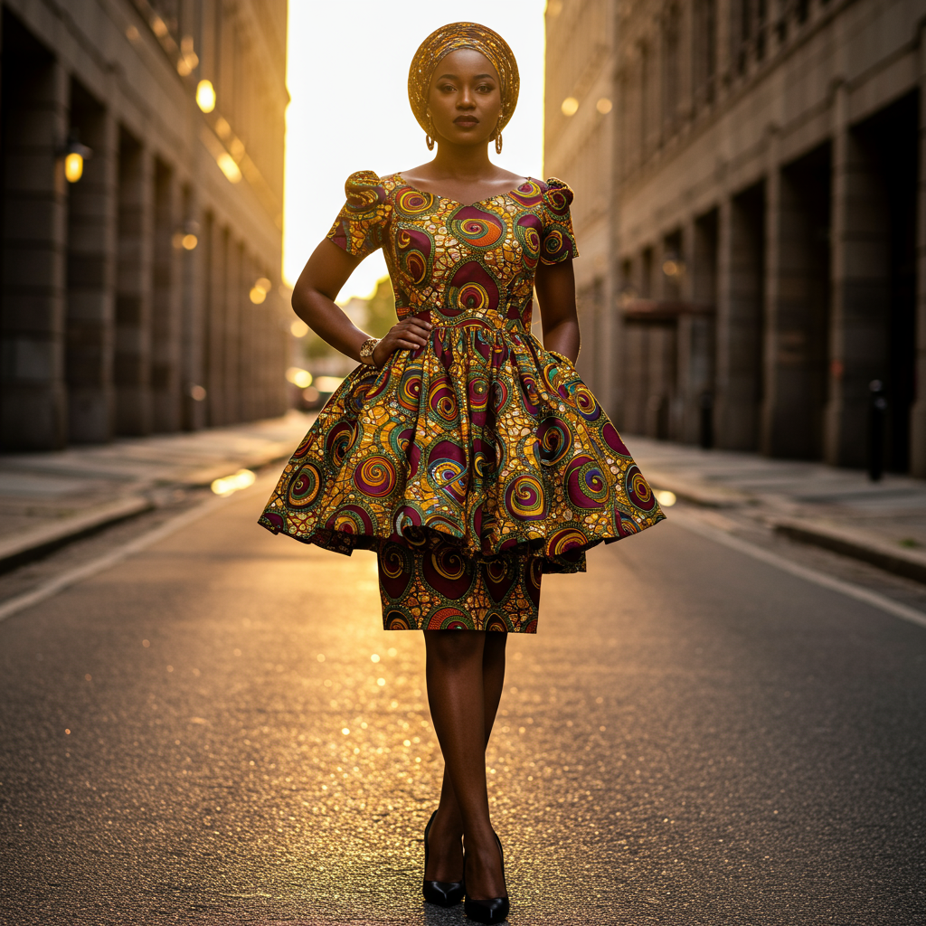 Robe Wax Moderne “Queen Yaa”