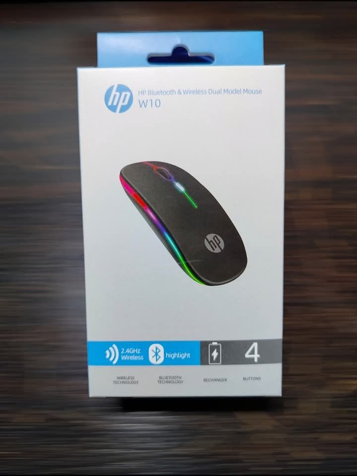 HP W10 Wireless +Bluetooth Mouse